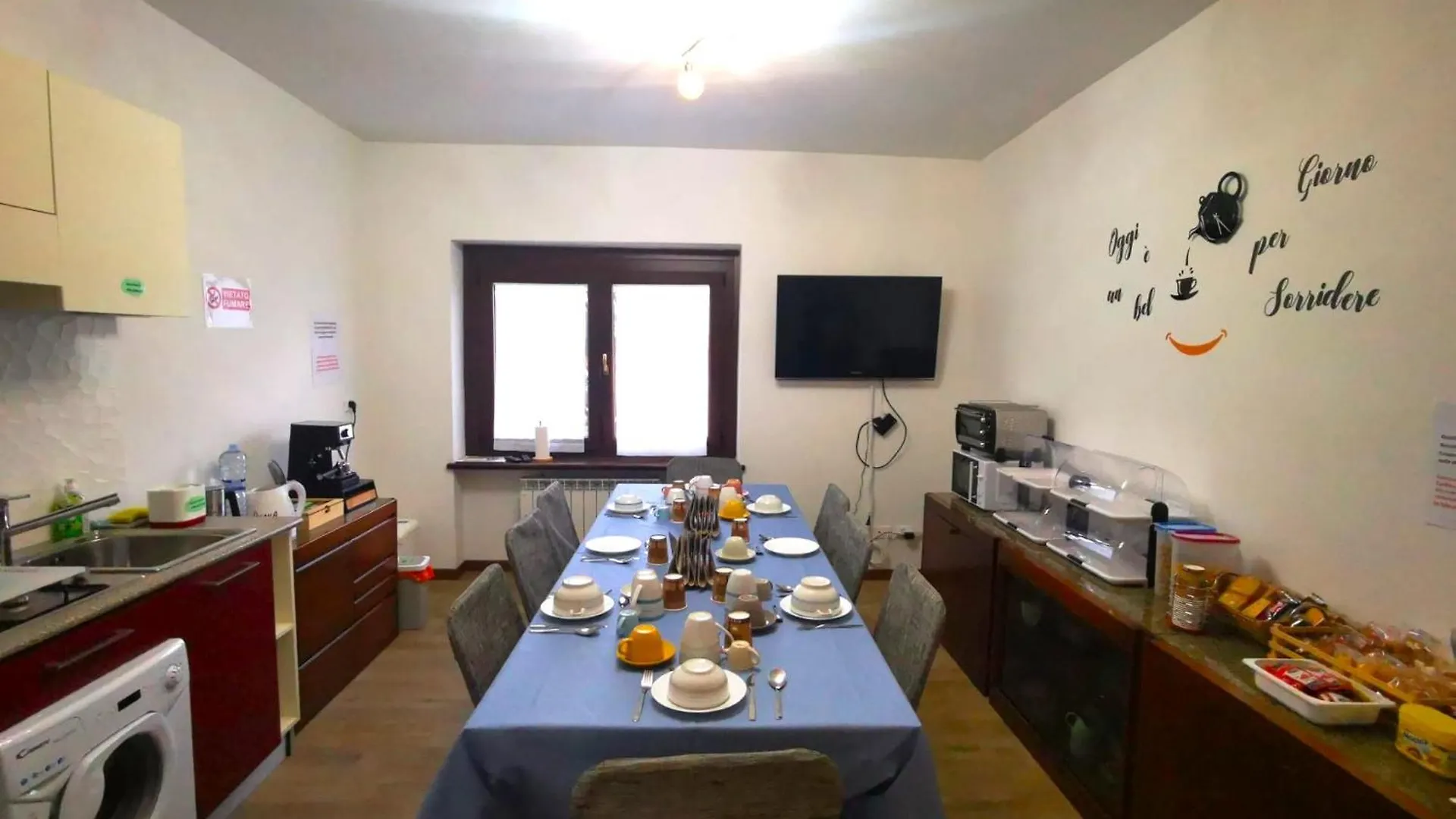 B & B La Mela Boario Terme Couette-café